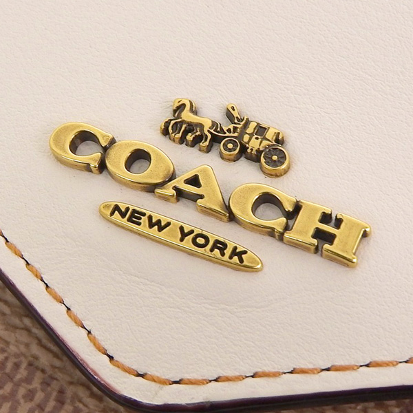 COACH（コーチ） 長財布 財布 ブラウン チョーク レディース 31547