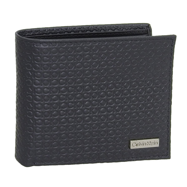 �J���o���N���C�� ���z �����Y 2�܂� �܍��z �R���p�N�g ���U�[ �u���b�N Billfold with Coin Pocket 31CK130007 CALVIN KLEIN
