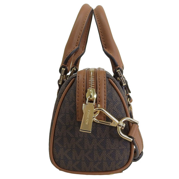 MICHAEL KORS MKブラウン系 ボディバッグ ファスナー付き MICHAEL KORS マイケルコース アウトレット ウエストバッグ