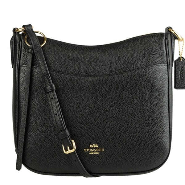 COACHショルダーバッグ 黒 COACH コーチ バッグ ショルダーバッグ 斜めがけ アウトレット