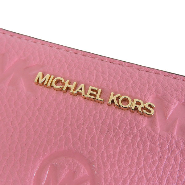 マイケルコース　お財布バック、ピンク　新品・未使用 MICHAEL KORS（マイケルコース） 財布 レディース 2つ折り 折財布