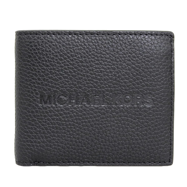 MICHAEL KORS ブラック 二つ折り財布 MICHAEL KORS ブラック 二つ折り財布 - メルカリ