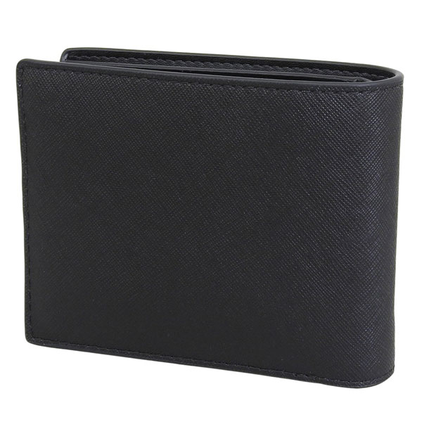 MICHAEL KORS COOPER 二つ折り財布 ブラック MICHAEL KORS（マイケルコース） 財布 メンズ 2つ折り 折財布