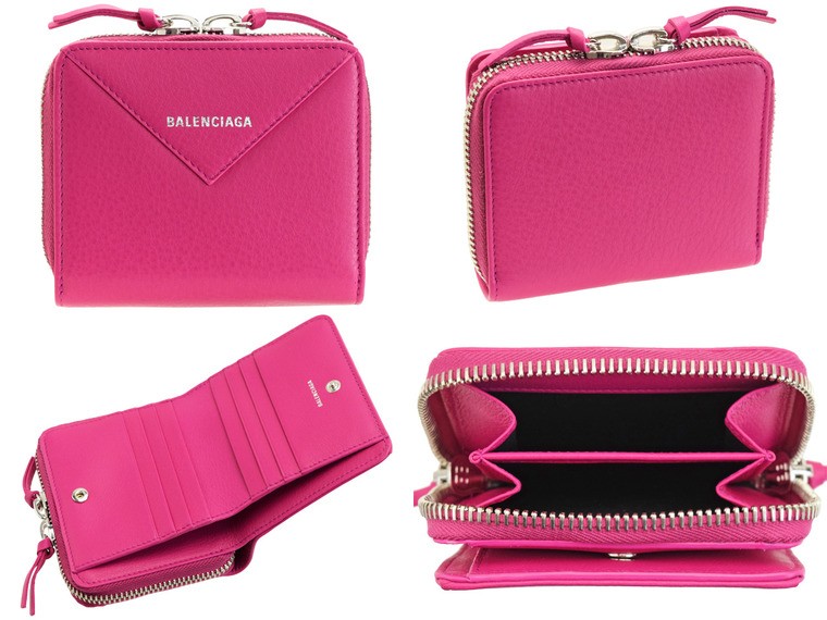 BALENCIAGA（バレンシアガ） ラウンドファスナー折財布 371662