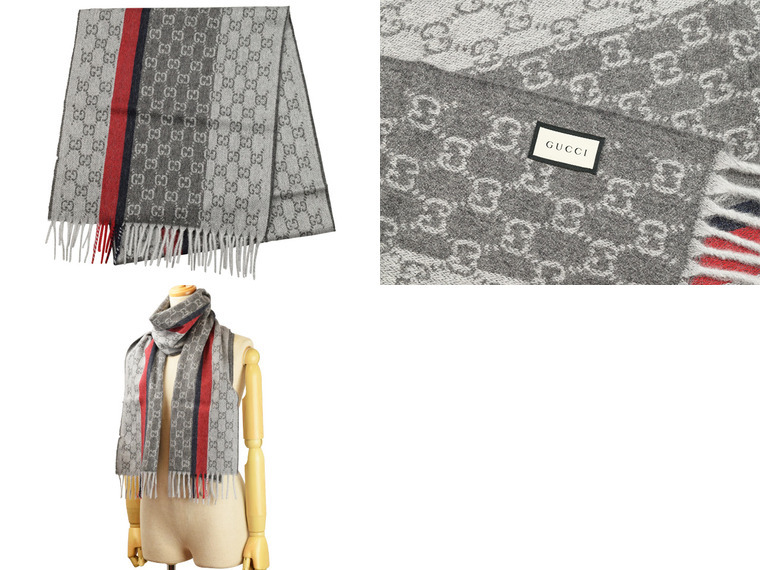 GUCCI グッチ マフラー ストール メンズ アウトレット 391530