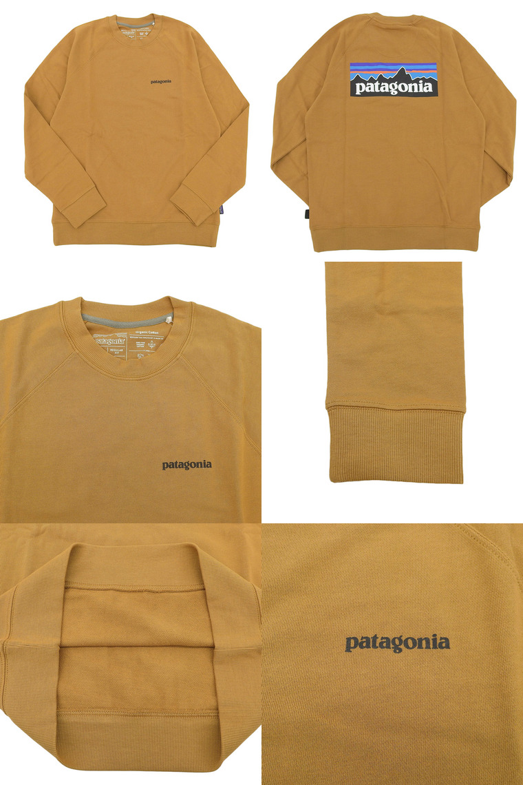 patagonia（パタゴニア） ロングスリーブ P-6 ロゴ オーガニッククルー