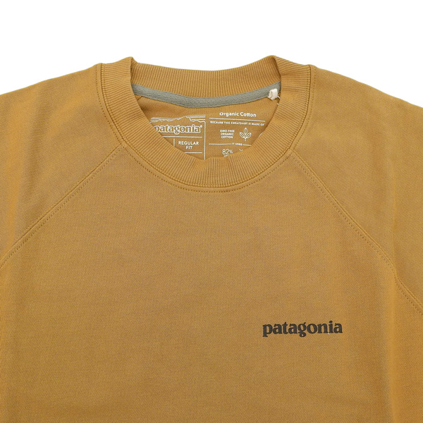 patagonia（パタゴニア） ロングスリーブ P-6 ロゴ オーガニッククルー