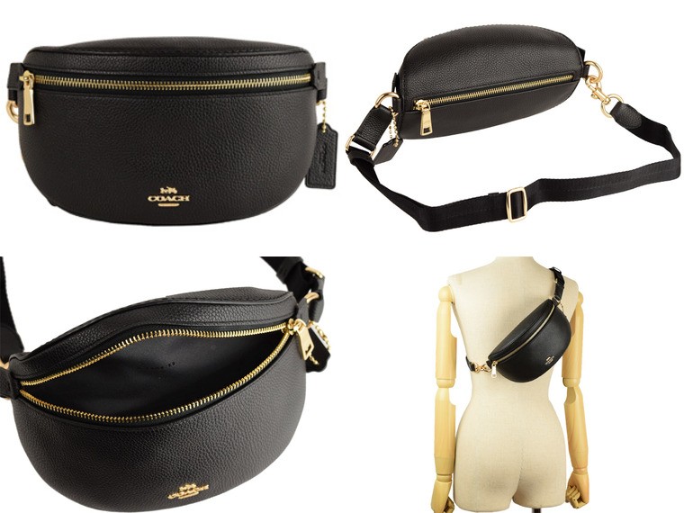 極美品＊coach シグネチャー ウエストバッグ COACH（コーチ） ウエストバッグ ウエストポーチ ボディバッグ