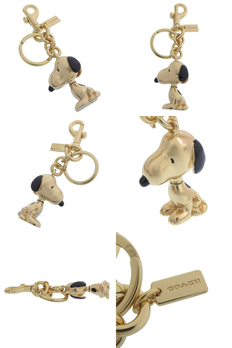COACH（コーチ） スヌーピー キーホルダー キーチャーム レディース