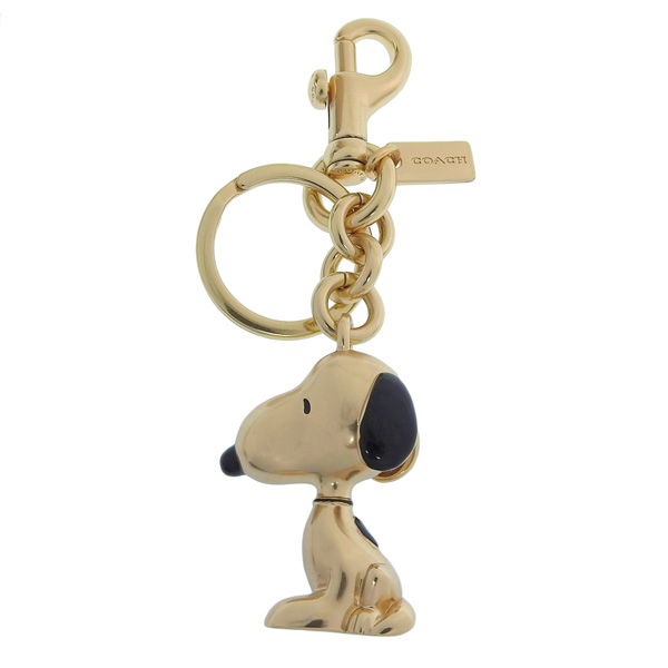 コーチスヌーピー チャーム COACH（コーチ） スヌーピー キーホルダー キーチャーム レディース