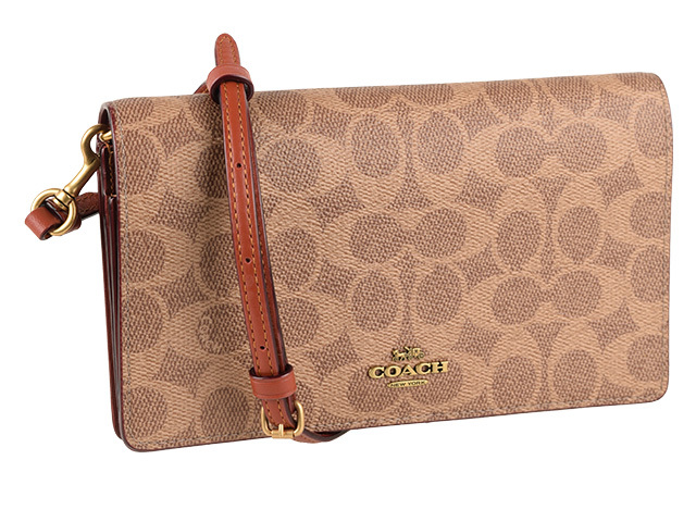 COACH　コーチ　ショルダーバッグ　長財布　ショルダーウォレット　CJ649 COACH - COACH コーチ ショルダーバッグ 長財布 ショルダーウォレット