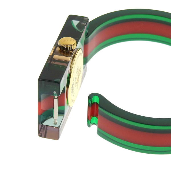 GUCCI グッチ 腕時計 小物 グリーン レッドマルチ レディース