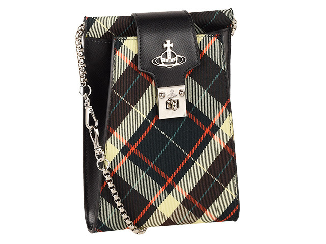 ヴィヴィアンウエストウッド ショルダーバッグ　タータンチェック ヴィヴィアンウエストウッドVivienne Westwood チェック起毛ショルダー