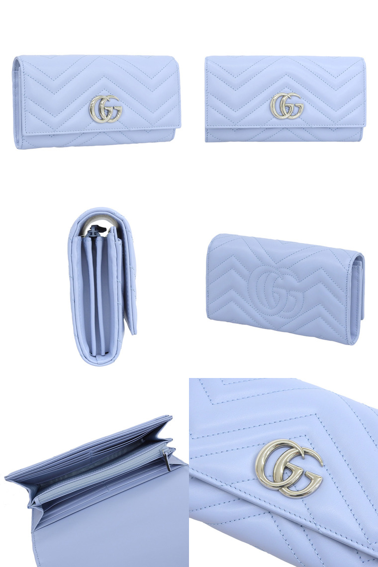 百貨店購入【希少】 GUCCI 折り財布 マーモント キルティング1枚目画像全て 百貨店購入【希少】 GUCCI 折り財布 マーモント キルティング1枚目画像