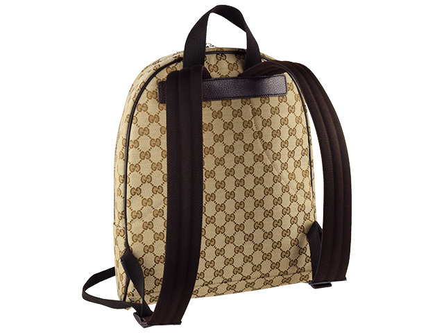 GUCCIリュック Gucci x adidas Logo backpack schoolbag Brown Yellow 22 495563