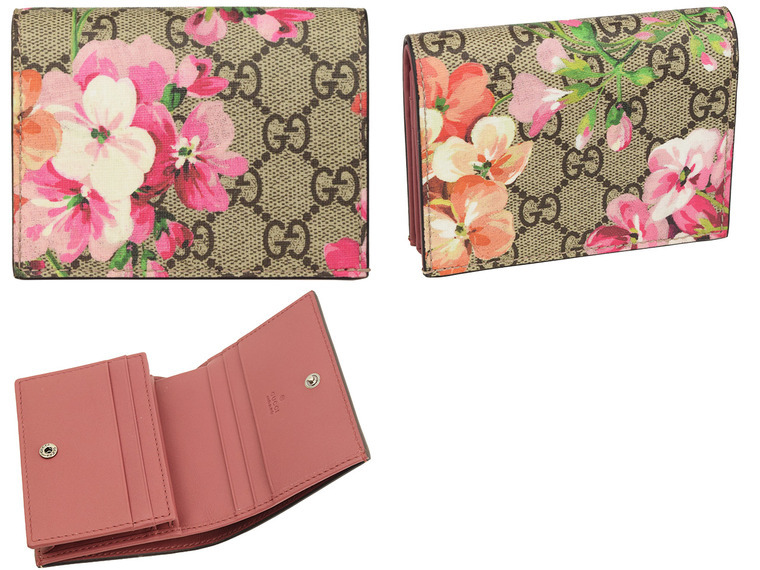 GUCCI グッチ 財布 折財布 二つ折り 花柄 アウトレット 546372