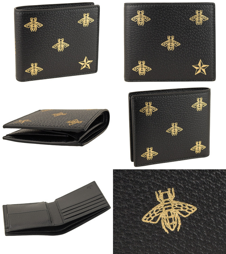 GUCCI（グッチ） 財布 折財布 二つ折り メンズ アウトレット 495053