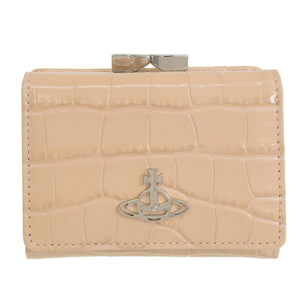 Vivienne Westwood 三つ折り財布 ベージュ Vivienne Westwood（ヴィヴィアンウエストウッド） 財布 レディース 三