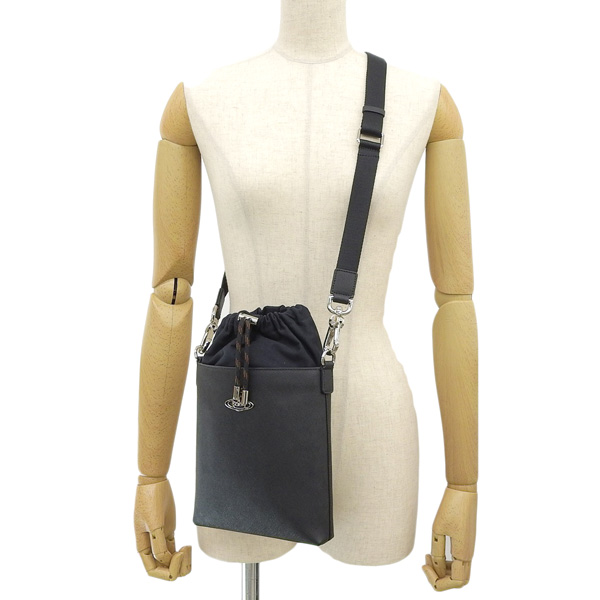 Vivienne Westwood ショルダーバッグ ドローストリングバッグ ♢Vivienne Westwood♢ドローストリングポーチバッグ (Vivienne
