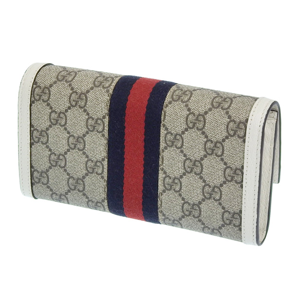 GUCCI（グッチ） 財布 レディース 長財布 アウトレット ベージュ