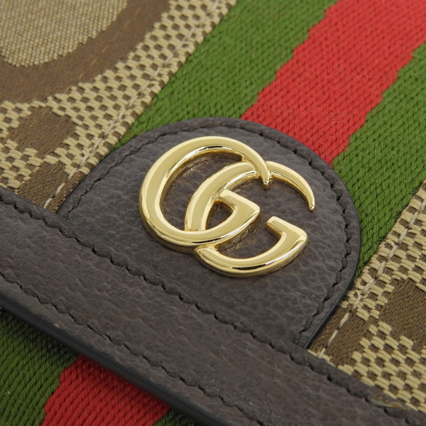 GUCCI（グッチ） 財布 レディース 長財布 アウトレット ブラウン