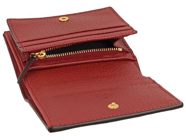 GGキャンバス グッチ GUCCI 財布 折財布 二つ折り 花柄 アウトレット