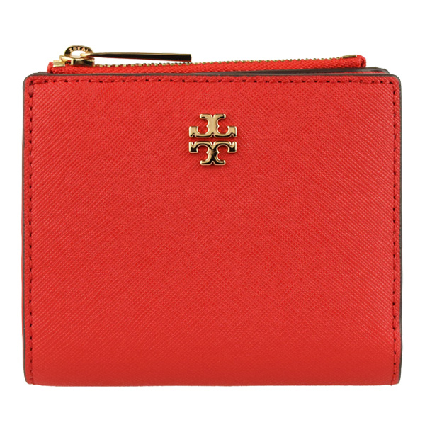 【美品】TORY BURCH 二つ折り財布　ショッパー付き Tory Burch - トリーバーチ TORY BURCH 財布 二つ折り ROBINSON