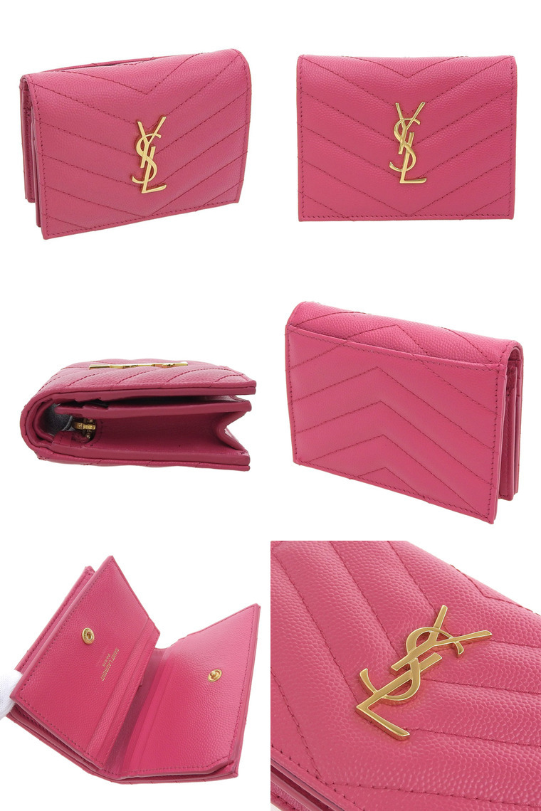 Yves Saint Laurent サンローラン パリ SAINT LAURENT 財布 折
