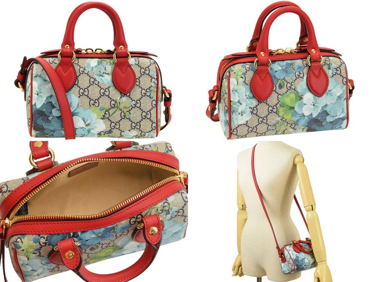 GUCCI グッチ バッグ ショルダーバッグ 2way ボストン ミニ 花柄