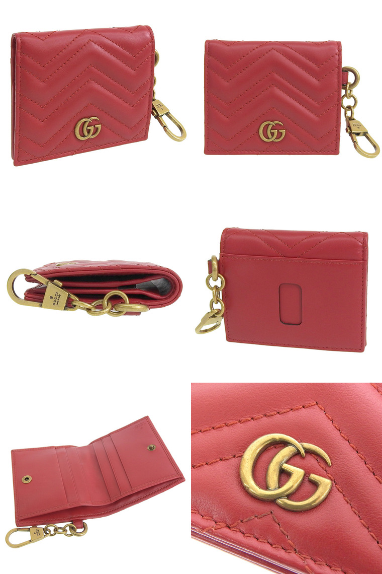 GUCCI（グッチ） 財布 二つ折り レディース アウトレット 折財布