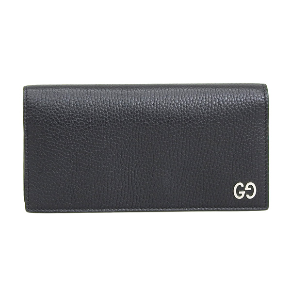 GUCCI（グッチ） 財布 メンズ アウトレット 長財布 レザー ブラック