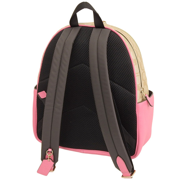 【最終売切り値下げ】COACH ピンク バックパック COACH - コーチリュックピンク美品の通販 by ボス姫's shop