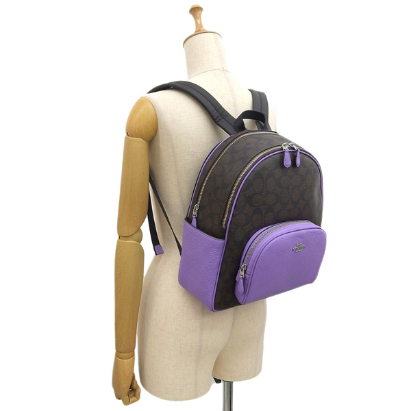 COACH 紫 リュック COACH（コーチ） バッグ バックパック リュック リュックサック