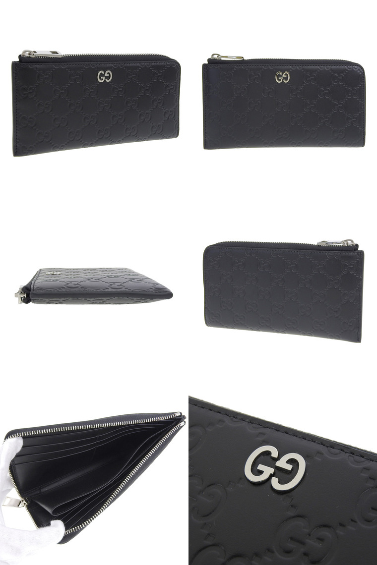 GUCCI（グッチ） 財布 長財布 ラウンドファスナー L字 財布 レザー