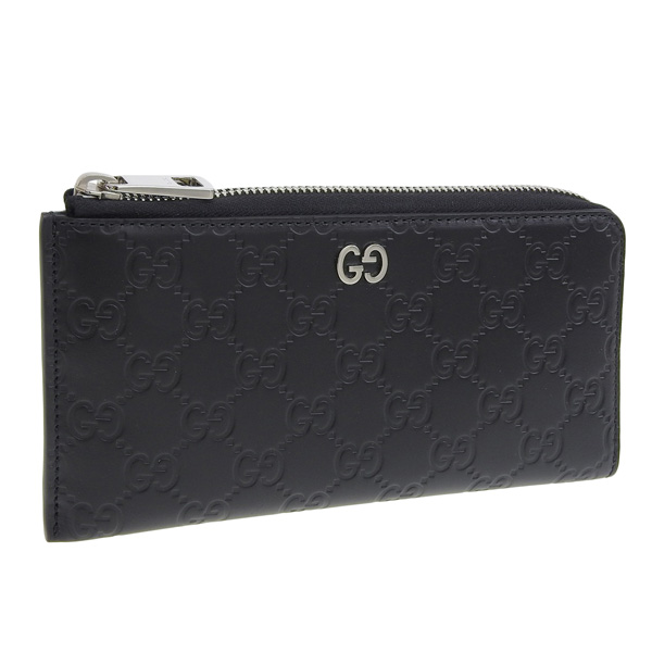 GUCCI グッチ 財布 長財布 ラウンドファスナー L字 レザー