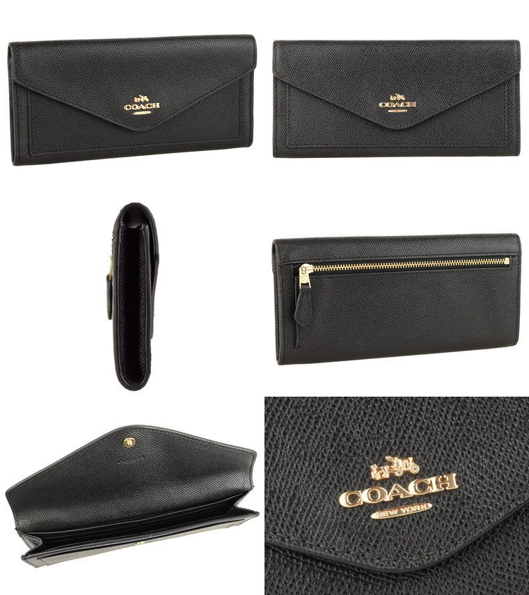 COACH（コーチ） 財布 長財布 二つ折り アウトレット 57715 : FASCINO