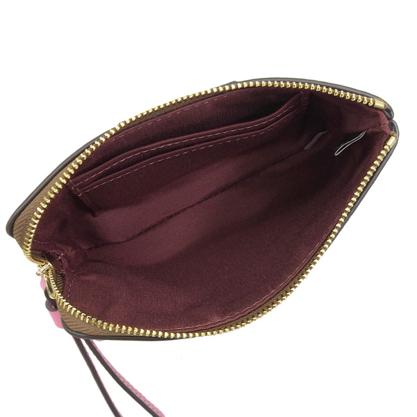 COACH（コーチ） ポーチ リストレット レディース アウトレット カーキ