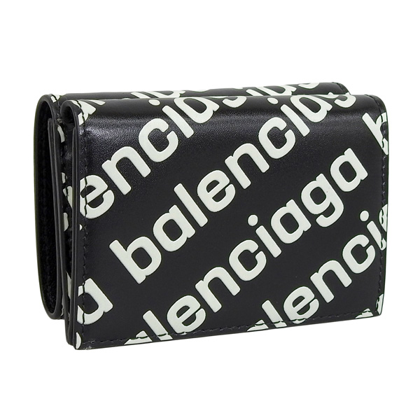 バレンシアガ 三つ折り財布 黒 BALENCIAGA（バレンシアガ） 財布 三つ折り レディース アウトレット