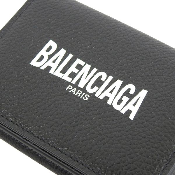 新品 バレンシアガ BALENCIAGA 3つ折り財布 エッセンシャル ブラック BALENCIAGA（バレンシアガ） ミニ財布 三つ折り財布 ペーパーミニ