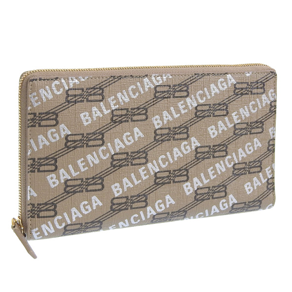 再入荷☆バレンシアガ☆ロゴジップアラウンド長財布【新品】 楽天市場】バレンシアガ 財布 メンズ 長財布 アウトレット品