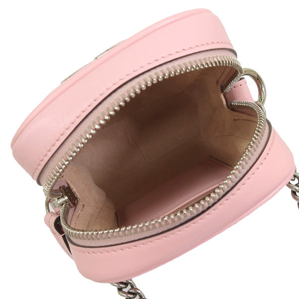 GUCCI GGマーモント ショルダーバッグ 598597【ランク：A】 グッチGGマーモント ミニ チェーンバッグ 黒 ゴールド金具