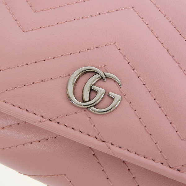 GUCCI（グッチ） 財布 レディース 二つ折り アウトレット レザー