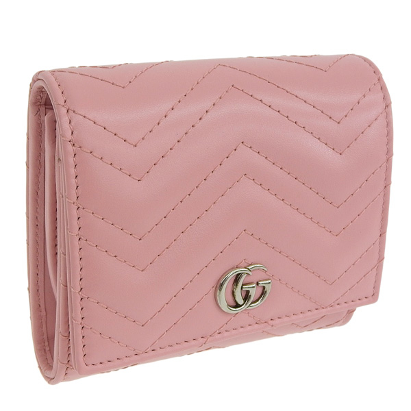 GUCCI（グッチ） 財布 レディース 二つ折り アウトレット レザー