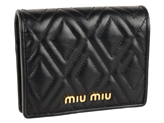 ミュウミュウ MIUMIU 財布 折財布 二つ折り アウトレット 5mv204