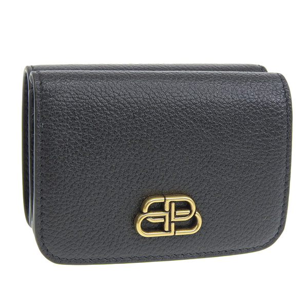 BALENCIAGA（バレンシアガ） 財布 折財布 ミニ コンパクト 財布 レザー