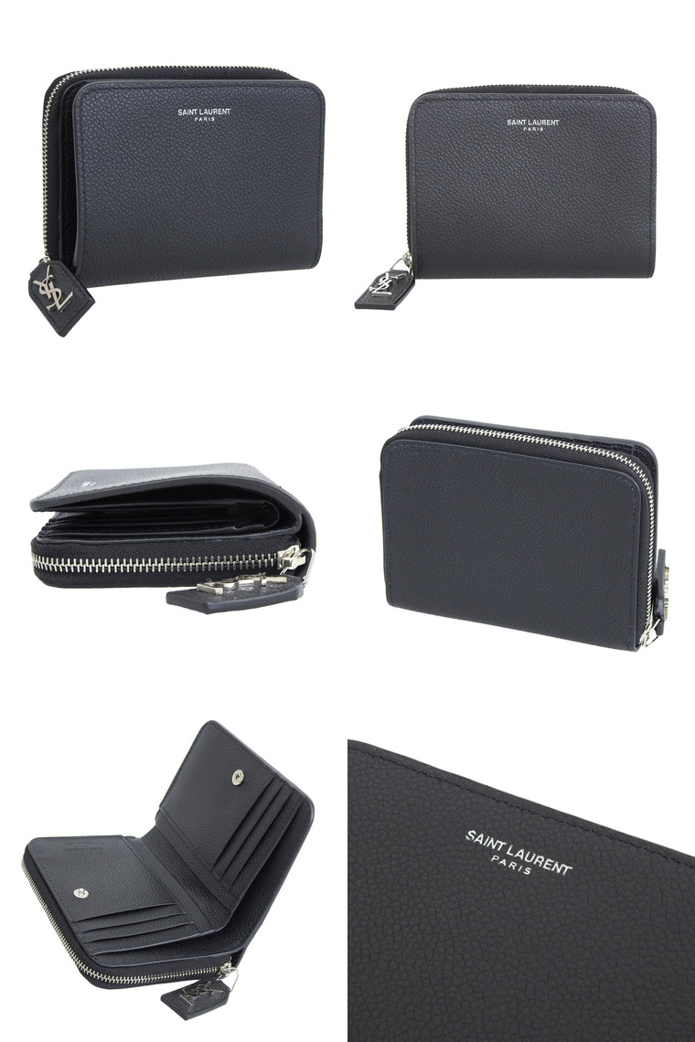 Yves Saint Laurent サンローラン パリ 財布 二つ折り