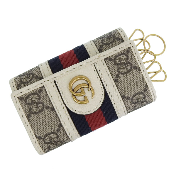 GUCCI（グッチ） キーケース 6連 レディース アウトレット GG ベージュ