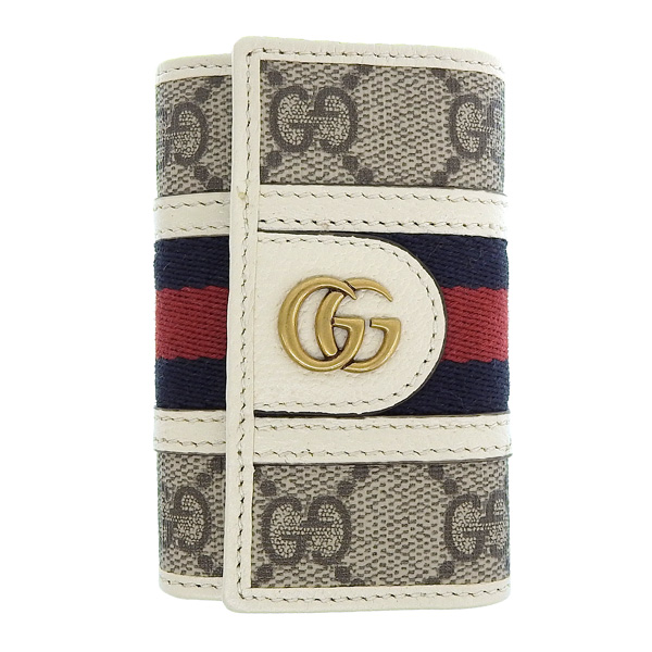 GUCCI（グッチ） キーケース 6連 レディース アウトレット GG ベージュ