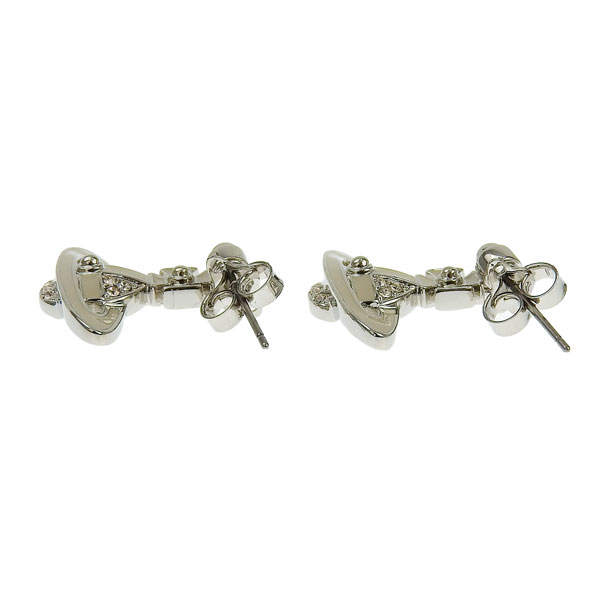 【並行輸入品】ヴィヴィアンウエストウッド アクセサリー レディース ピアス アウトレット プラチナムベージュ NEIL MINI BAS RELIEF EARRINGS 6202014L02P188_3