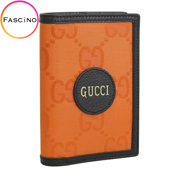 グッチ パスポートケース レディース メンズ マルチケース アウトレット オレンジ 625584H9HAN7560 GUCCI｜riverall-men